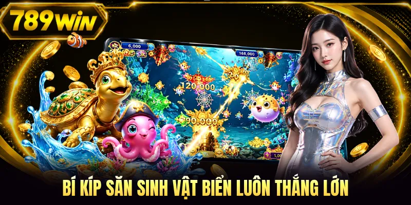 Bí kíp săn sinh vật biển luôn thắng lớn