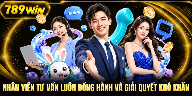 Nhân viên tư vấn luôn đồng hành và giải quyết khó khăn