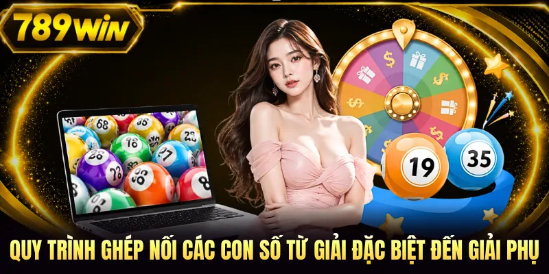 Quy trình ghép nối các con số từ giải đặc biệt đến giải phụ