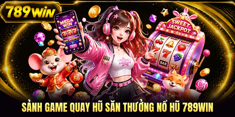 Sảnh game quay hũ săn thưởng nổ hũ 789WIN